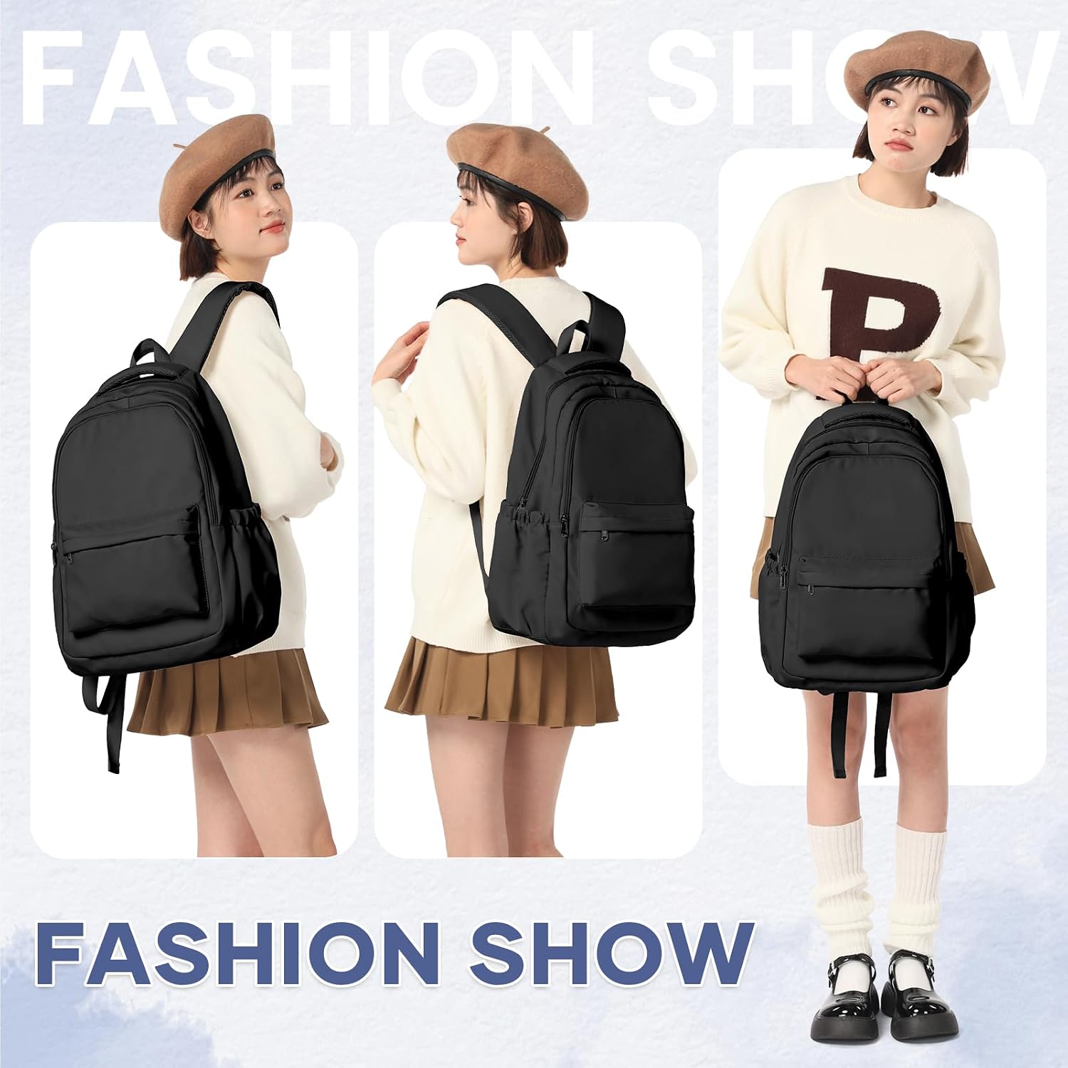 Detalle 2 de WEPLAN School Backpack 19.8L for 14" laptop