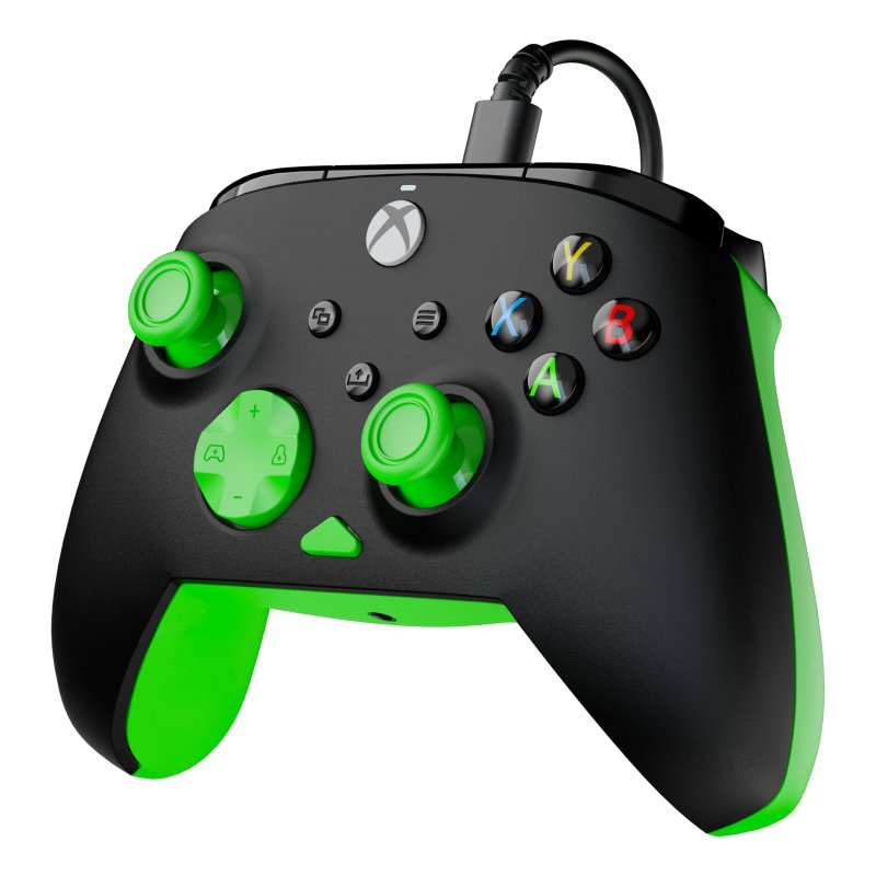 Thumbnail 1 de Gamepad Turtle Beach Rematch Core USB-C: mando ergonómico para PC y Xbox (Negro/Verde)