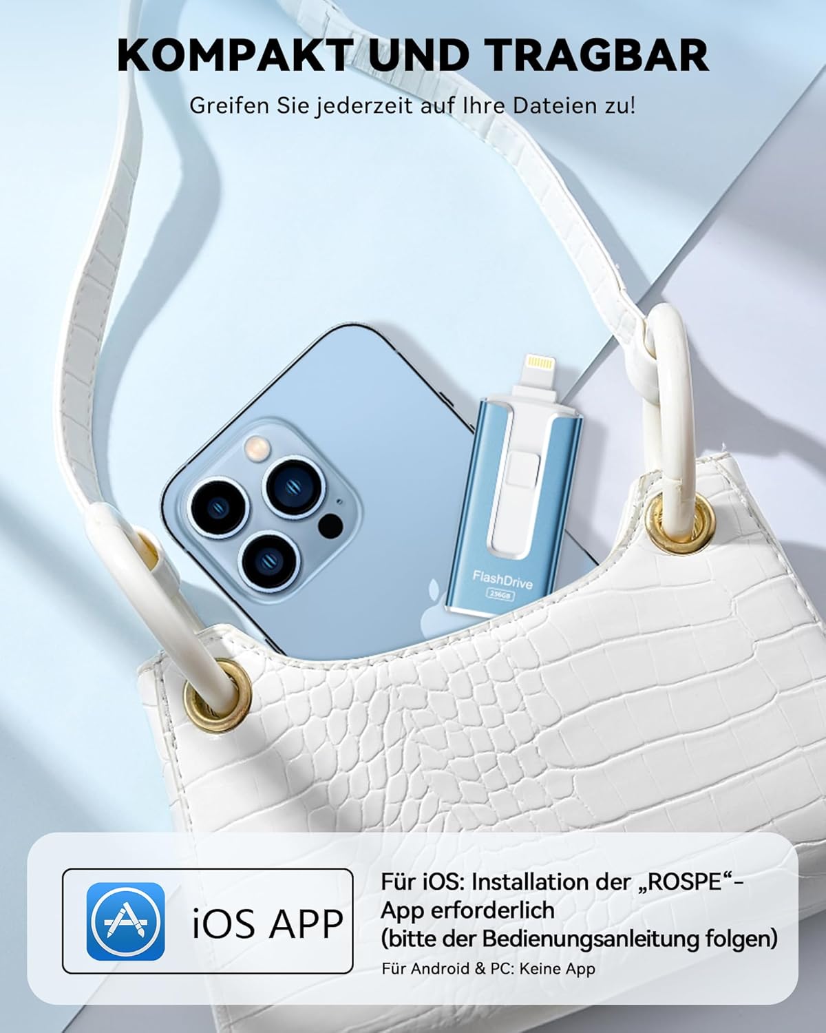 Thumbnail 6 de SUDEHO USB 256 GB für iPhone ⚡