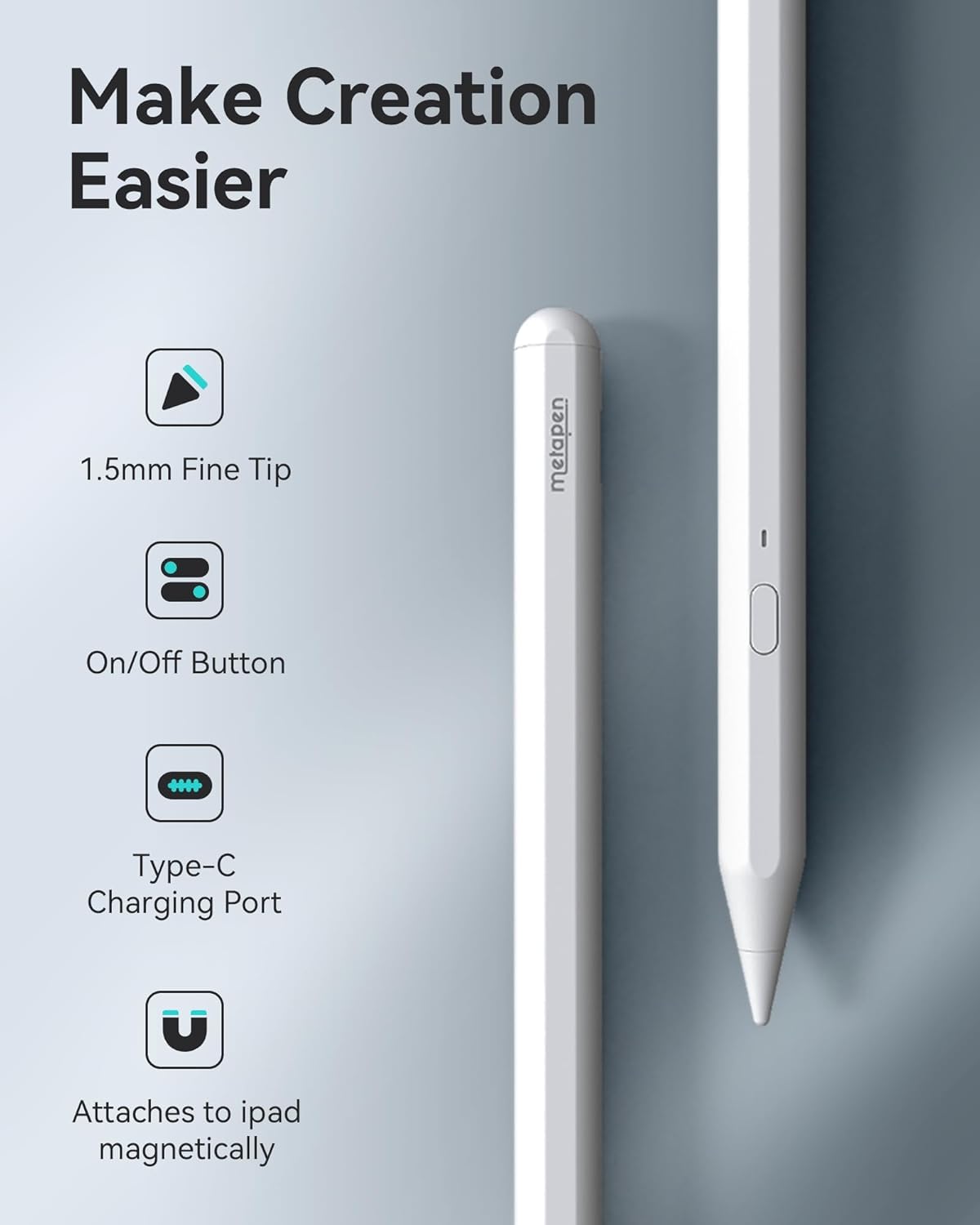Thumbnail 6 de metapen A11 Pixel Precise 0.1mm Stylus