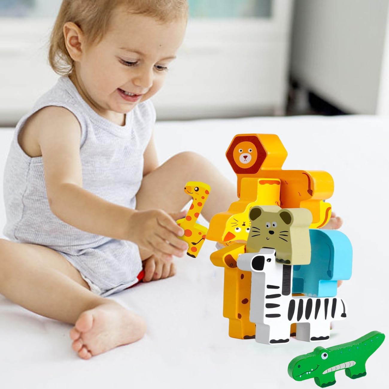 Thumbnail 1 de Maxricus Montessori Stacking Toys