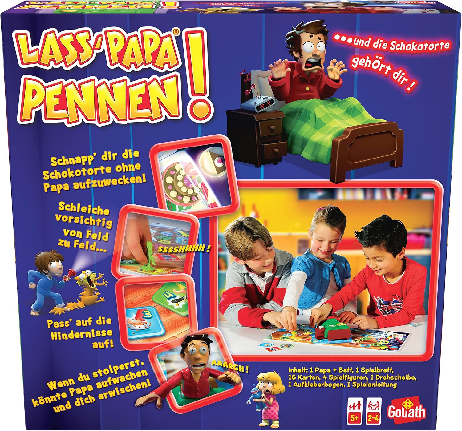 Detalle 2 de Goliath LASS PAPA PENNEN Kinderspiel 20 Min