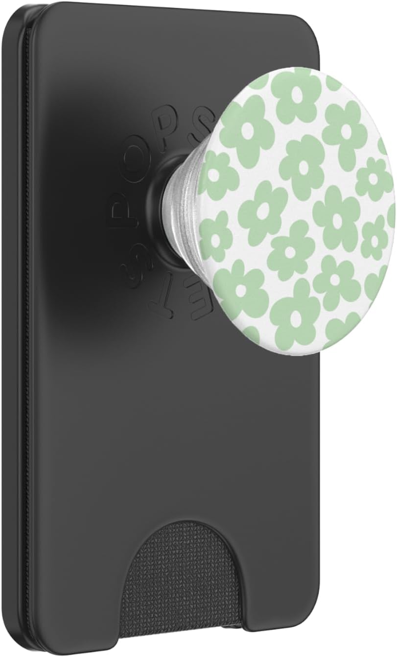Detalle de Fleurs Vertes Marguerites PopWallet MagSafe