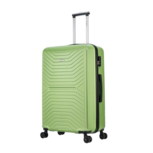 Detalle de FLYMAX 29" Large Suitcase 4 Wheel Lightweight Hard Shell Travel Case (100 Litre) with 3-Digit Lock and Telescopic Handle