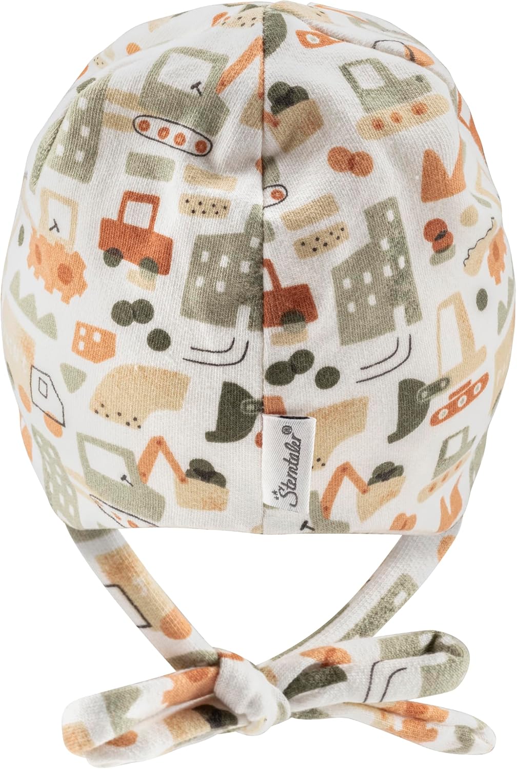 Thumbnail 1 de Sterntaler Schirmmütze Baustelle sans, écru – bonnet bébé chaud et pratique pour l’automne et l’hiver