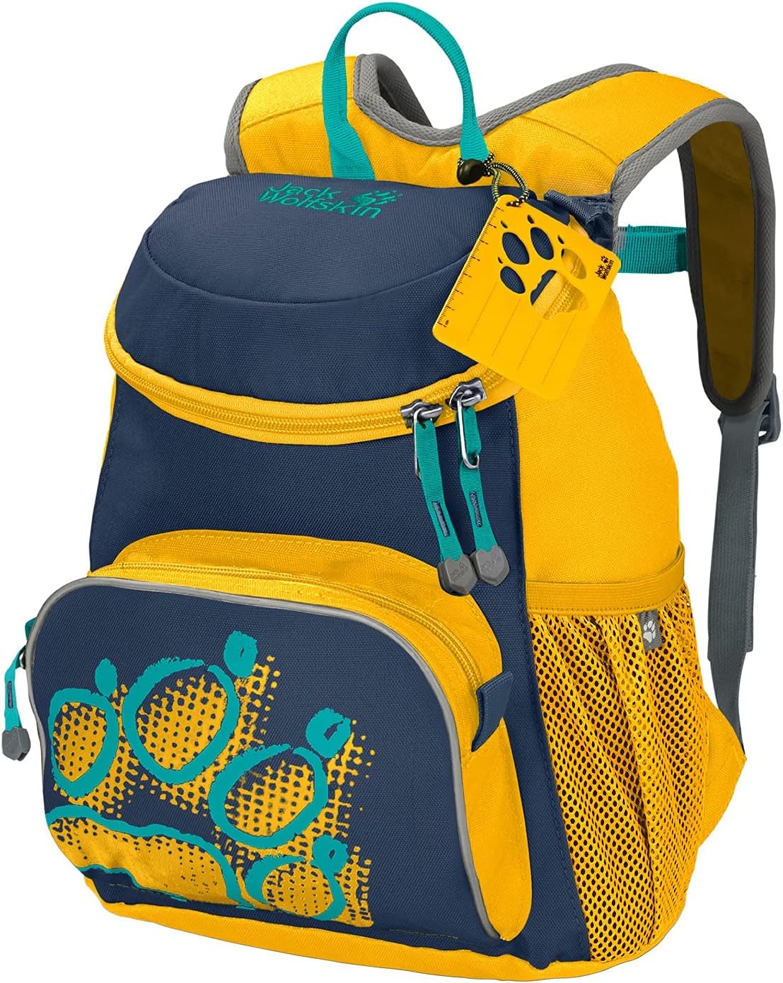 Detalle de Jack Wolfskin Little Joe Tagesrucksack – nachhaltiger Kindergarten- und Schulrucksack für Kinder ab 2 Jahren