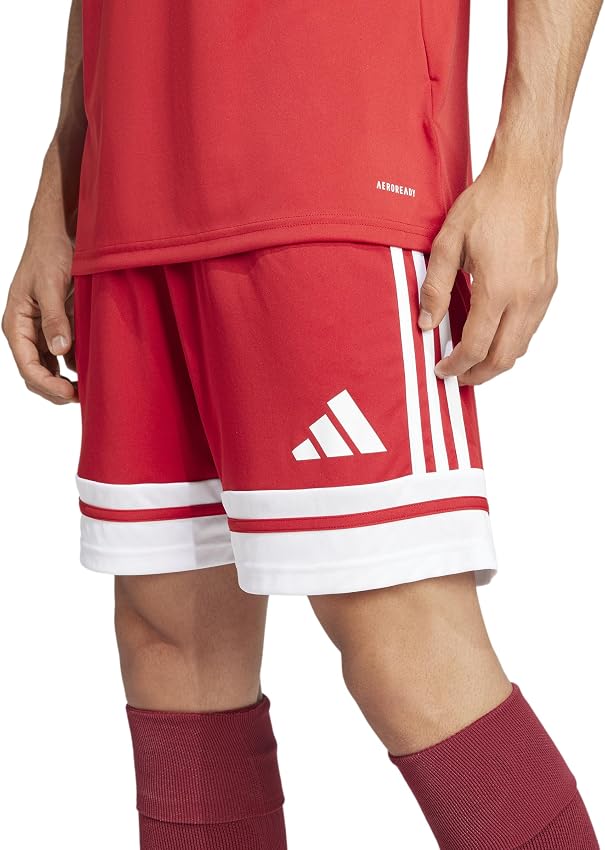 Detalle 2 de adidas Uomo SQUADRA25 camiseta manga corta Team Power Red 2 / White, M