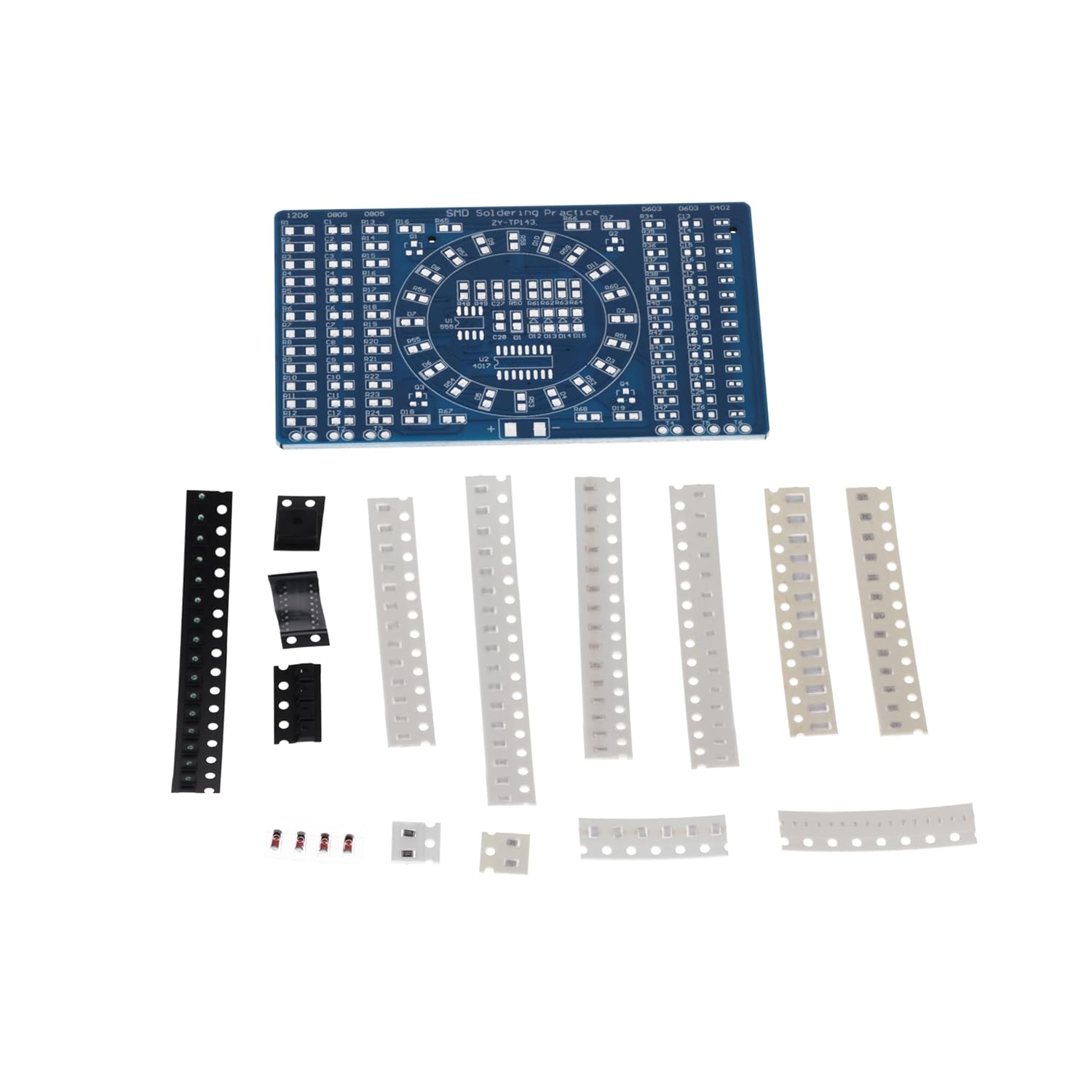Thumbnail 1 de AZDelivery NE555 SMD kit di esercizio di saldatura PCB DIY con LED