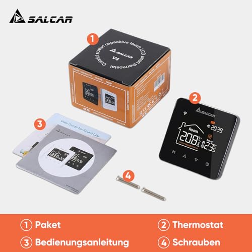 Thumbnail 7 de SALCAR V4W.716 Termostato WiFi programable 230 V