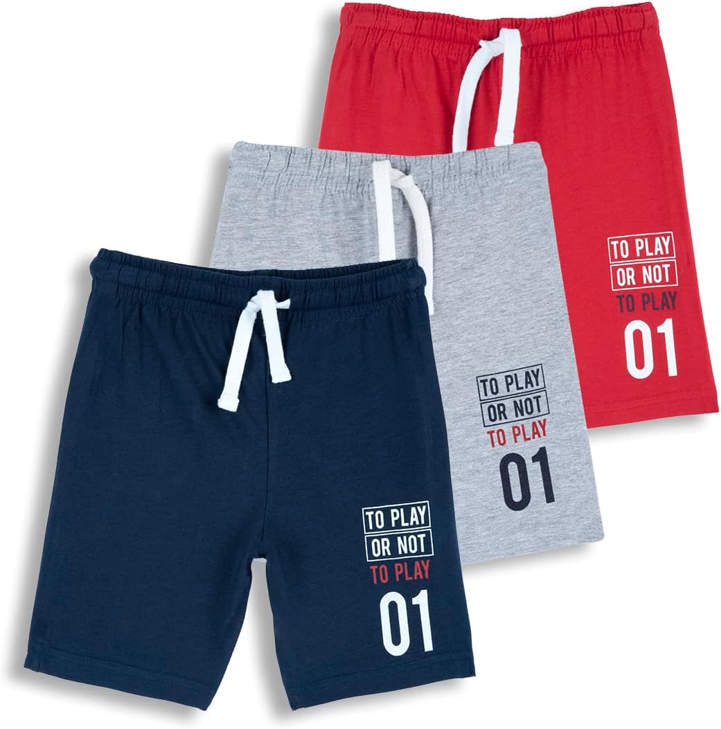 Thumbnail 6 de Chicco Ensemble de Shorts Enfant – 3 bermudas en coton, imprimés graphiques