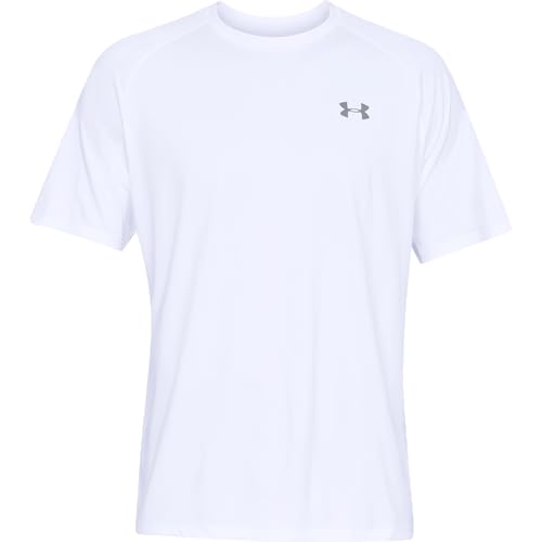 Detalle de Under Armour Men Tech 2.0 Shortsleeve T-Shirt — Light, Breathable with Anti-Odour Tech