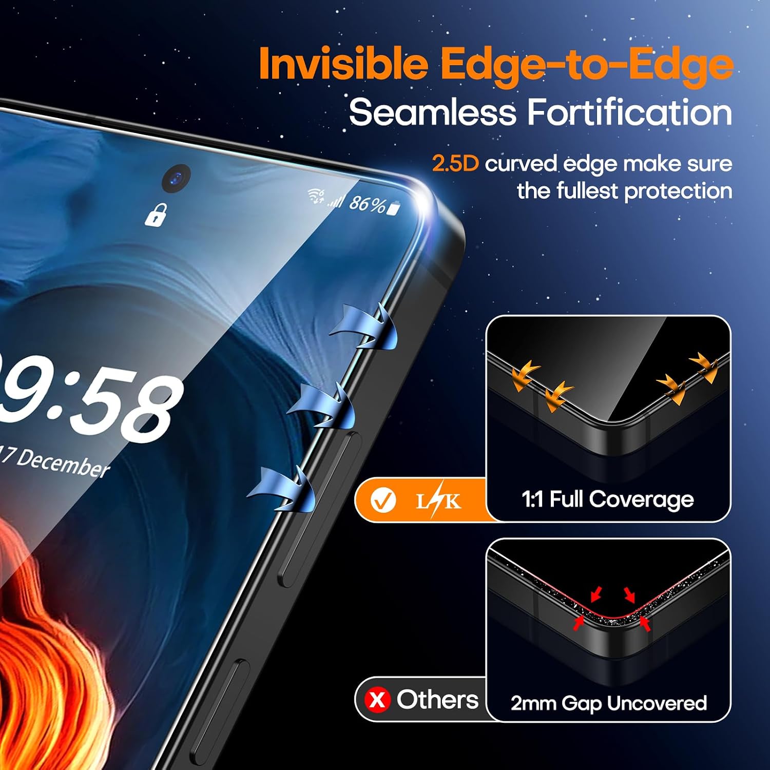 Thumbnail 3 de LK 2+1 Pack S26 Ultra Screen Protector
