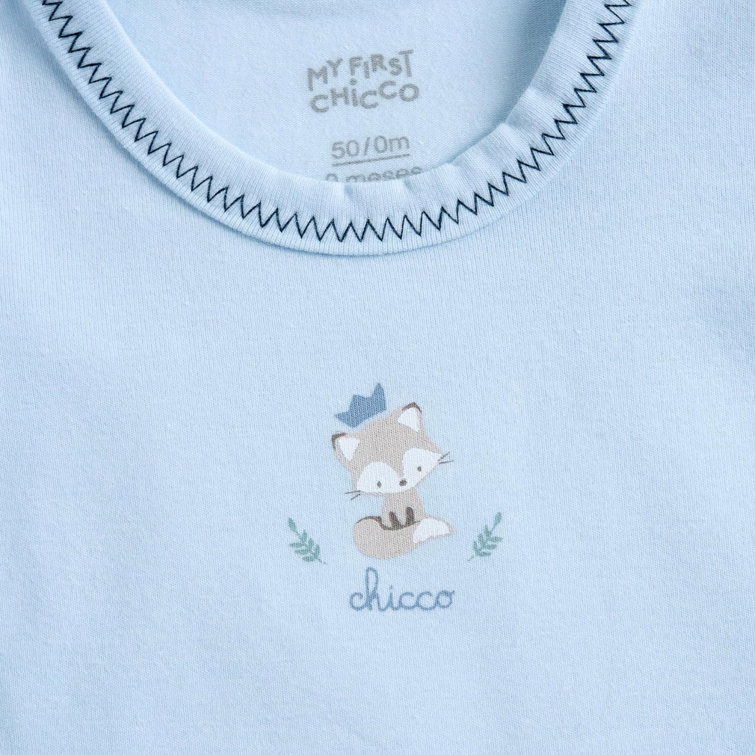 Thumbnail 3 de Chicco Ensemble de 2 bodies à manches courtes pour bébé garçon – ouverture pratique sur l’épaule