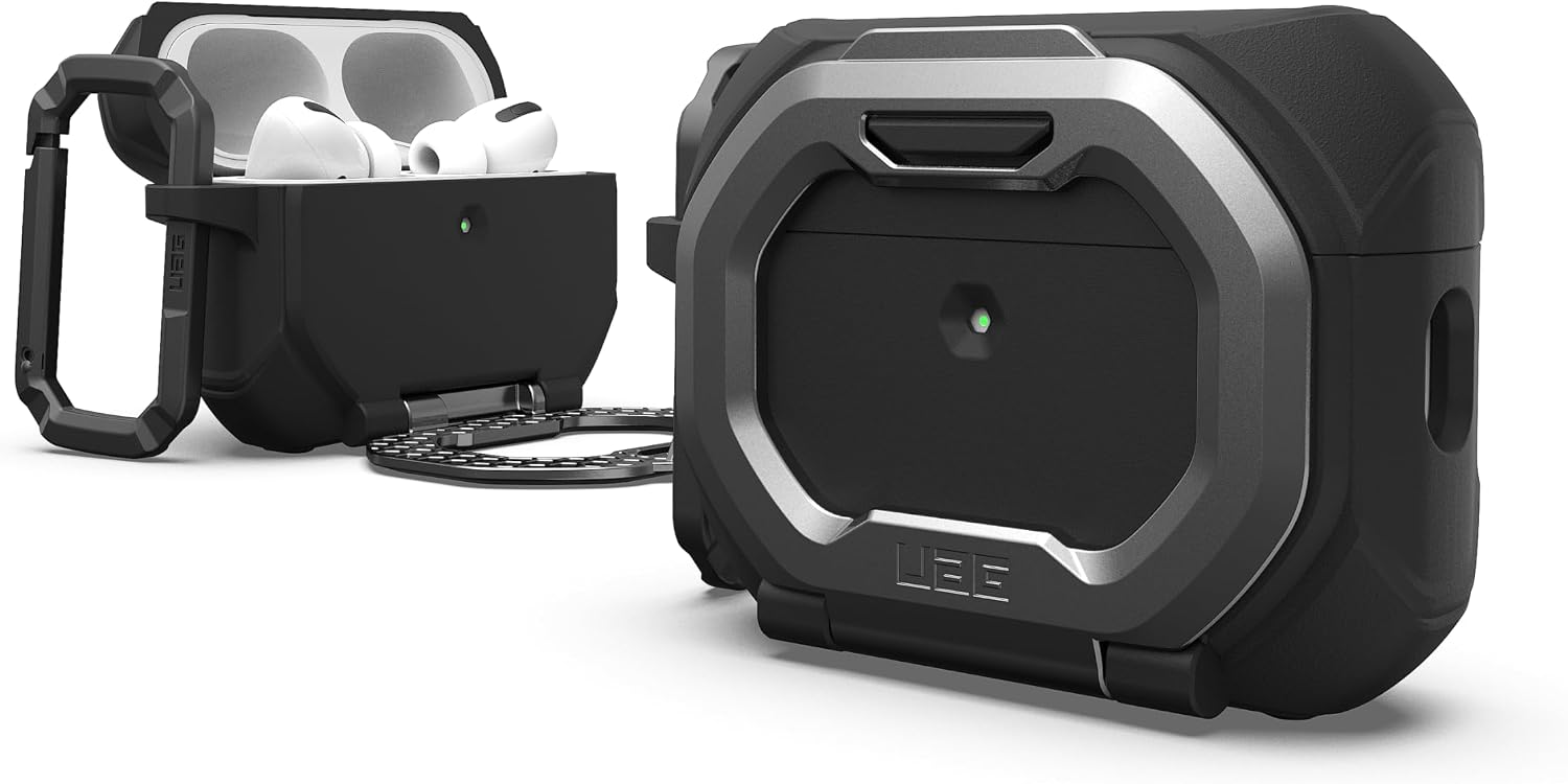 Detalle de URBAN ARMOR GEAR UAG-APPRO3-P-BK/SV MONARCH AirPods Pro(第3世代)用ケース