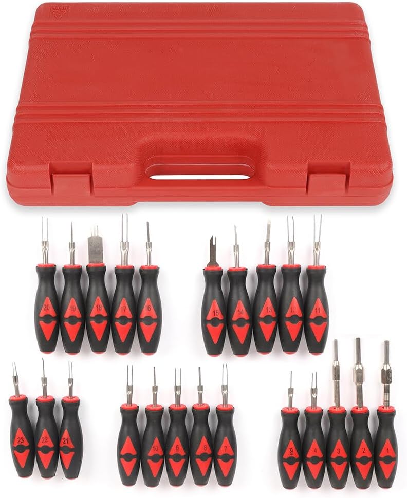 Detalle 1 de SCITOO Terminal Release Tool Kit 23-Piece
