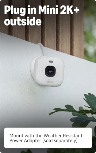 Thumbnail 5 de Blink Mini 2K+ (newest model) – Plug-in Indoor security camera