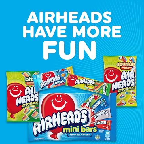Thumbnail 9 de Airheads Full-Size Candy Bars, Assorted Taffy Variety Pack, 60 Count Box