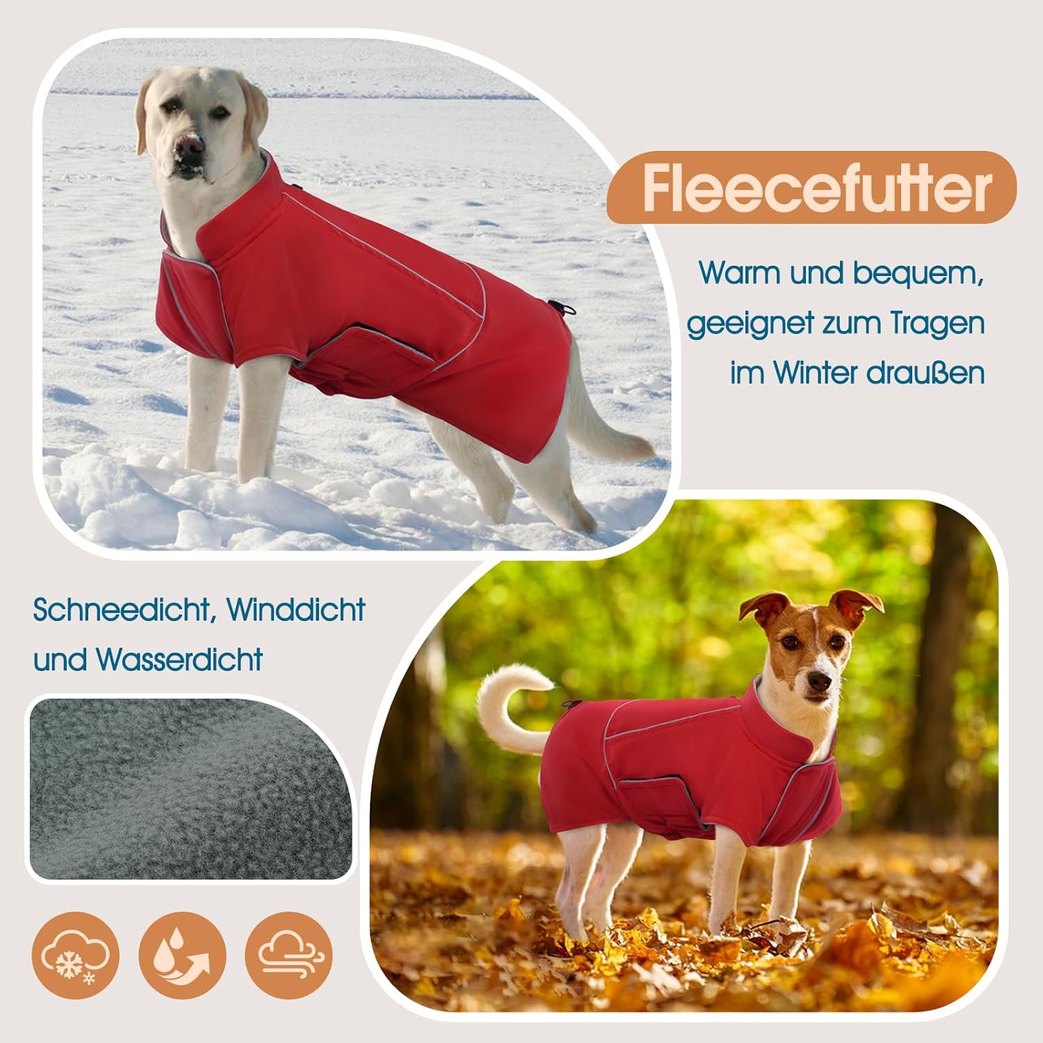 Thumbnail 1 de Wasserdichte Katzinst Hundejacke L
