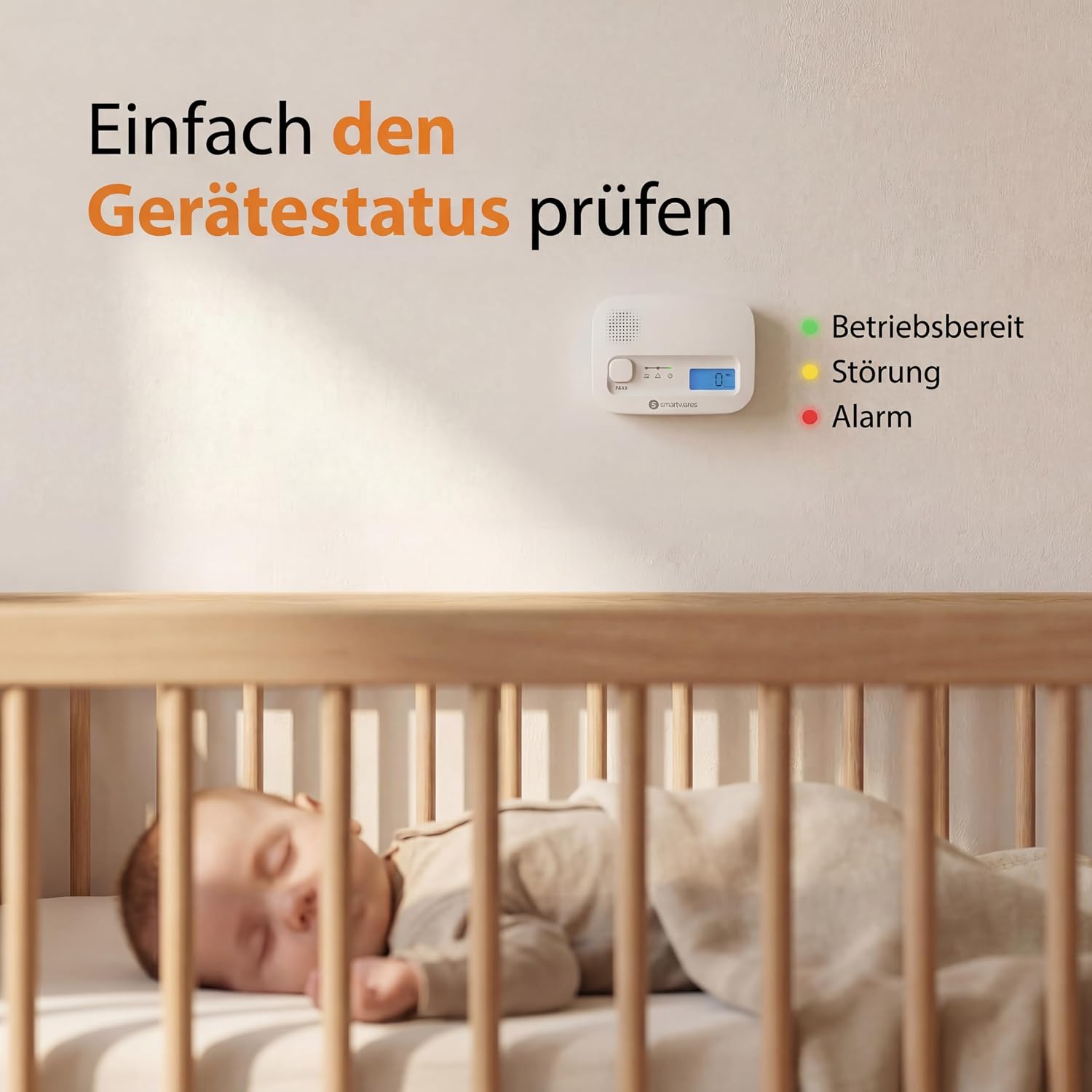 Detalle 2 de Smartwares FGA-13041 10 Jahre Sensor 🚨