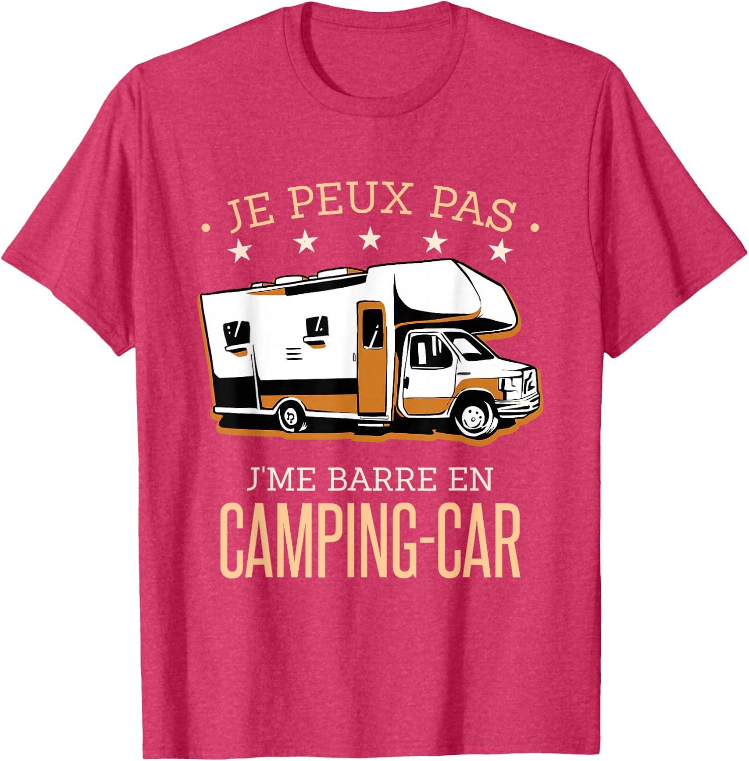 Detalle de Camping-Car - T-Shirt Humour Aventure Nomade