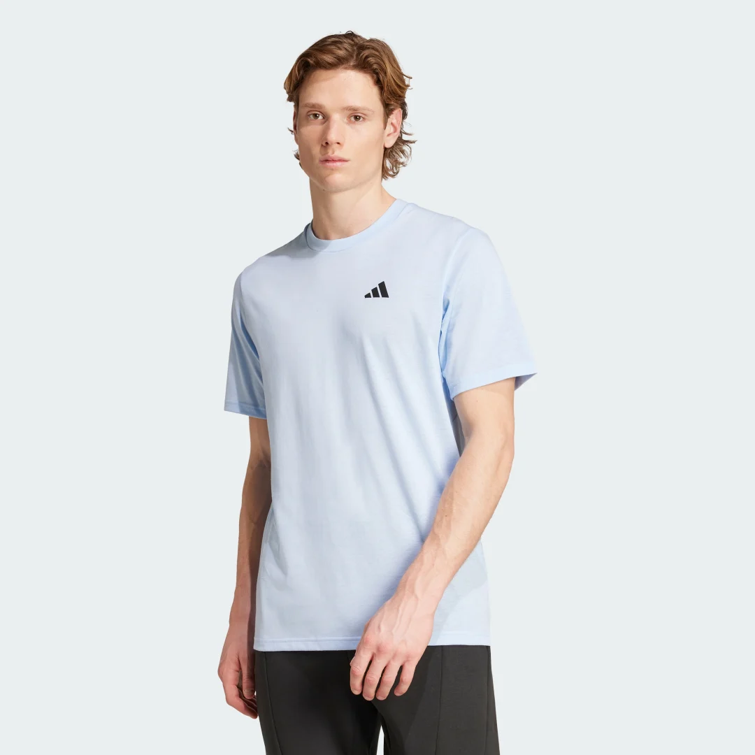 Detalle de Camiseta Adidas Train Essentials Feelready Training – azul