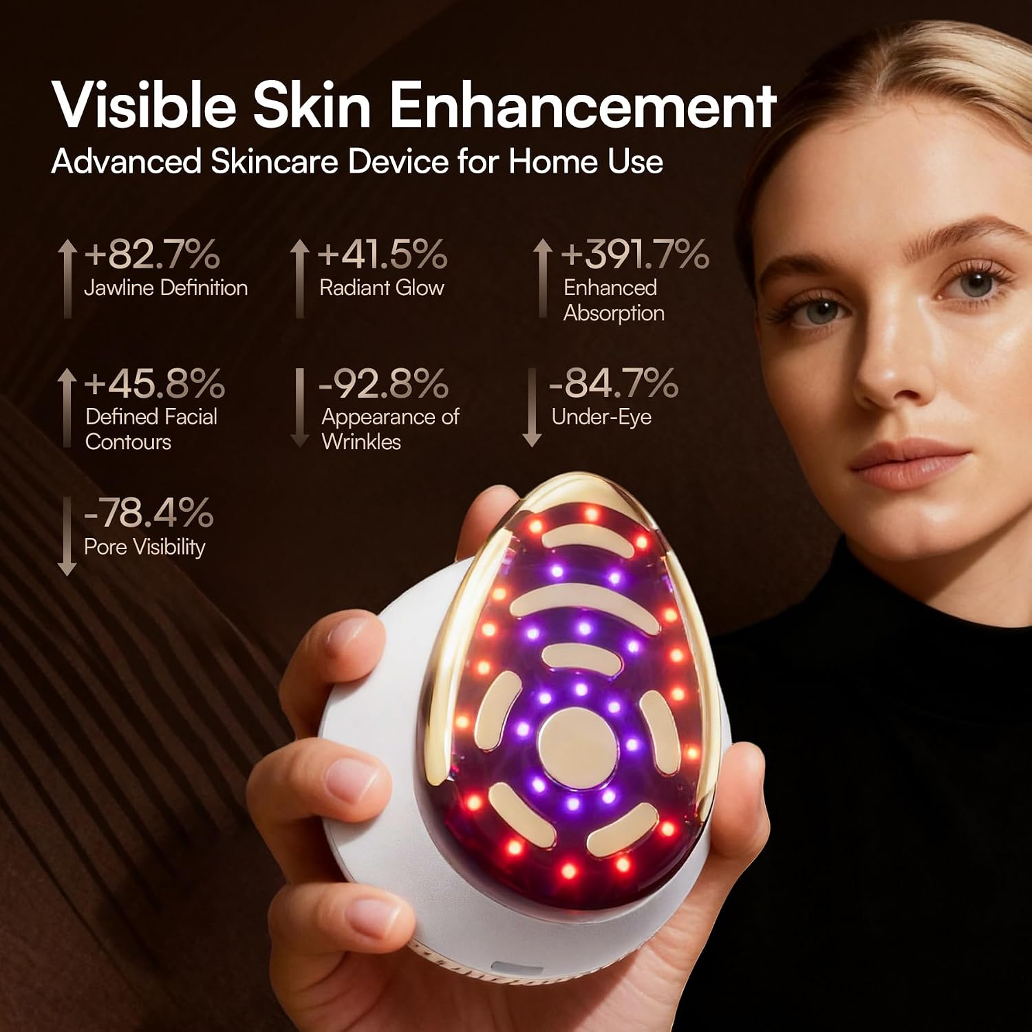 Thumbnail 2 de INIA SPHERA INIA-BD002 Microcurrent Facial Device with Red LED, Heat and Cooling