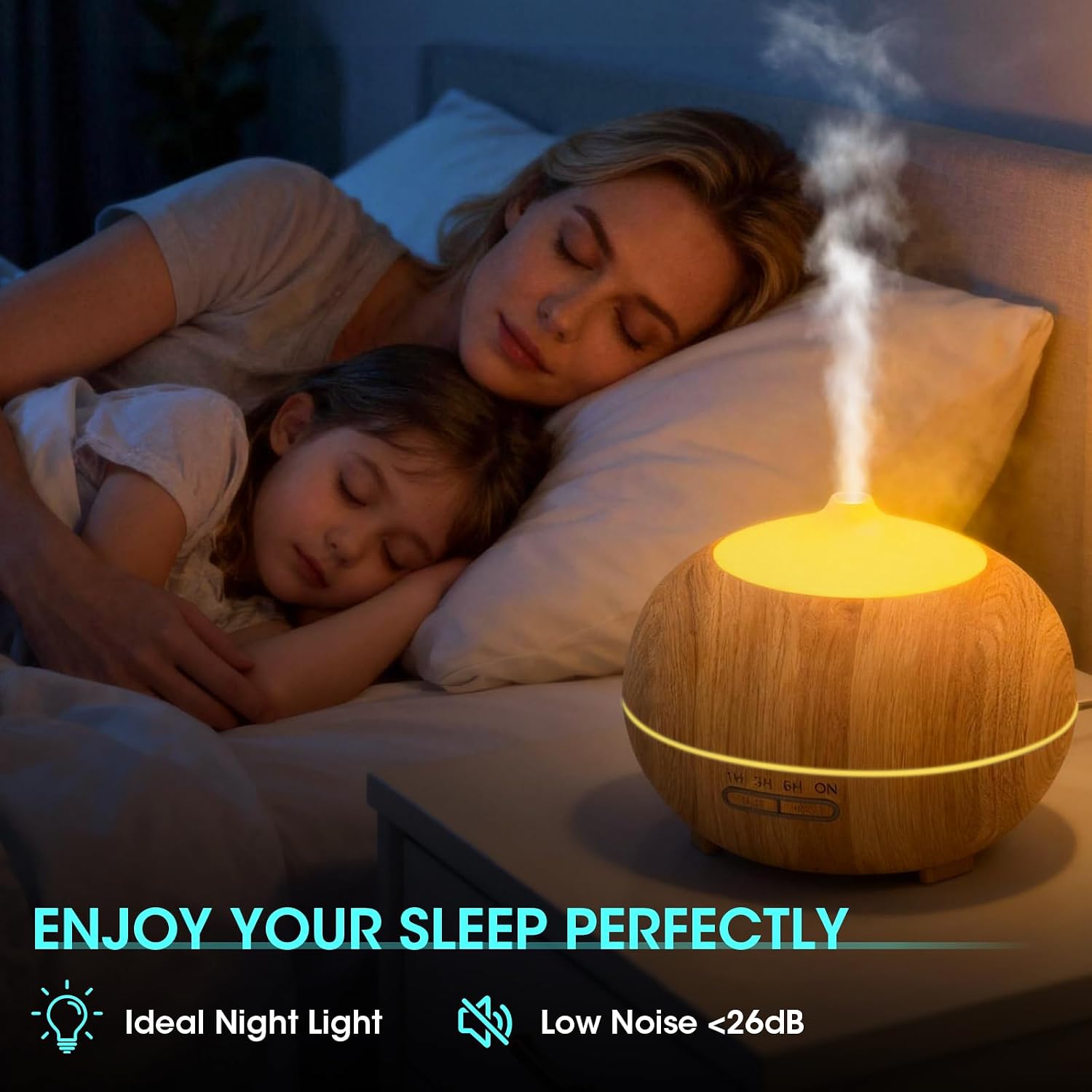 Thumbnail 4 de Aroma Diffuser 500ML Ultraschall für Schlafzimmer