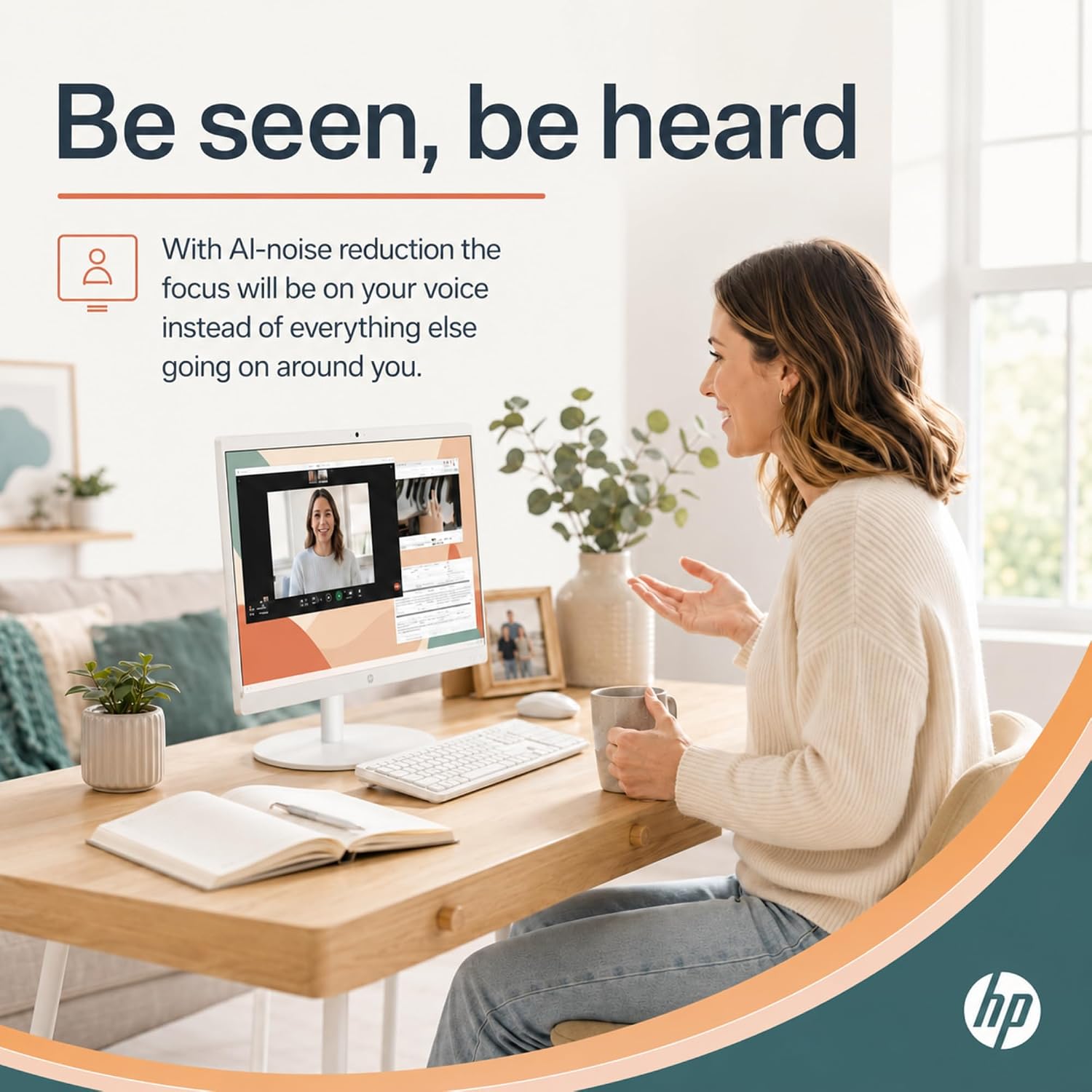 Detalle de HP All-in-One Desktop 128GB UFS