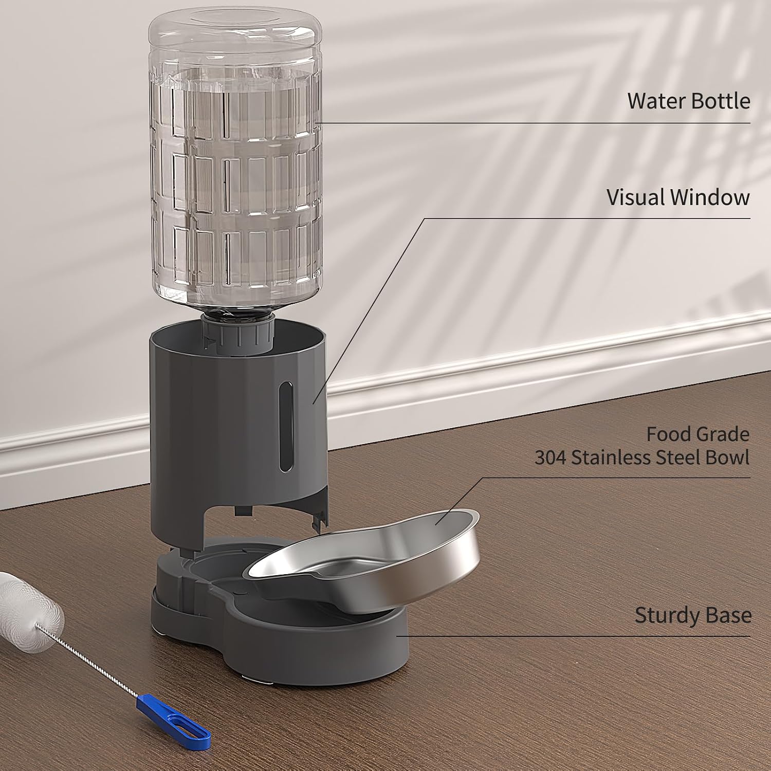 Thumbnail 3 de JUNSPOW Cat Water Dispenser, 4L