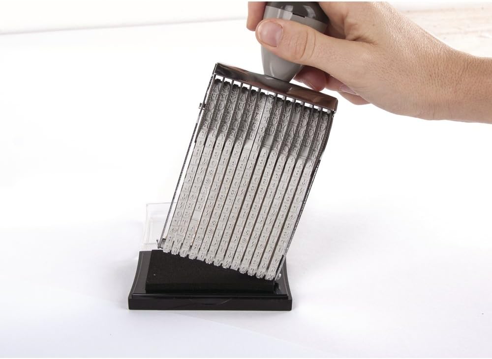 Thumbnail 3 de Rayher Sello Lazo de Caracteres Metal, 13 Lazos 🎀