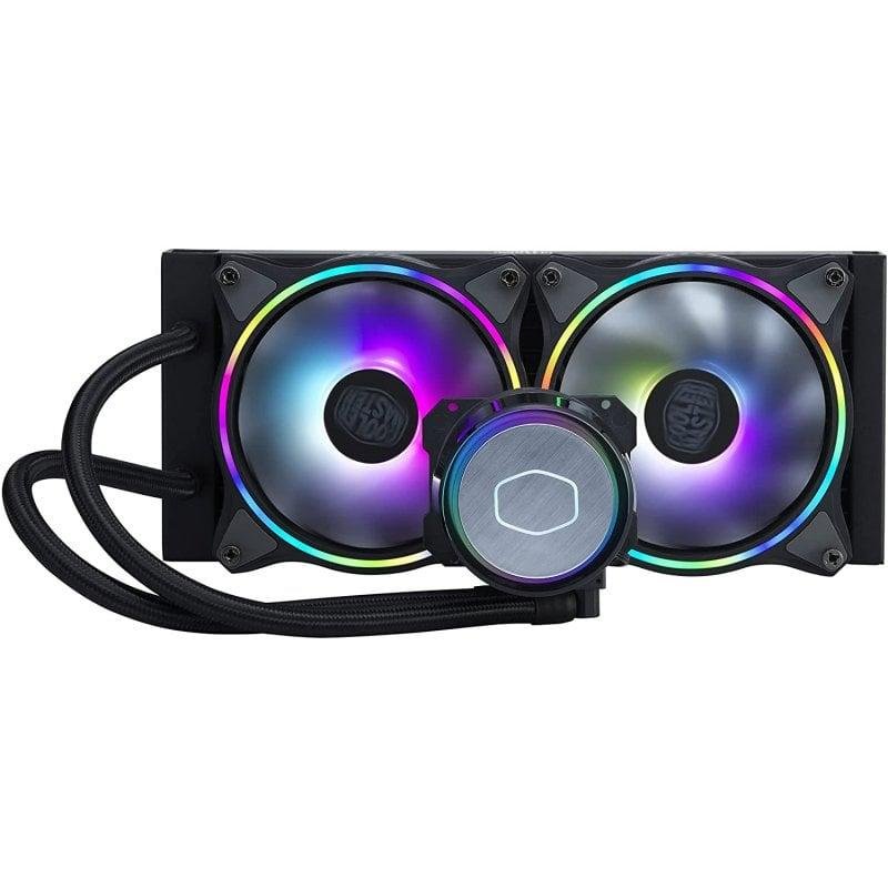 Detalle de Cooler Master MasterLiquid ML240 Illusion, refrigeración líquida con iluminación ARGB