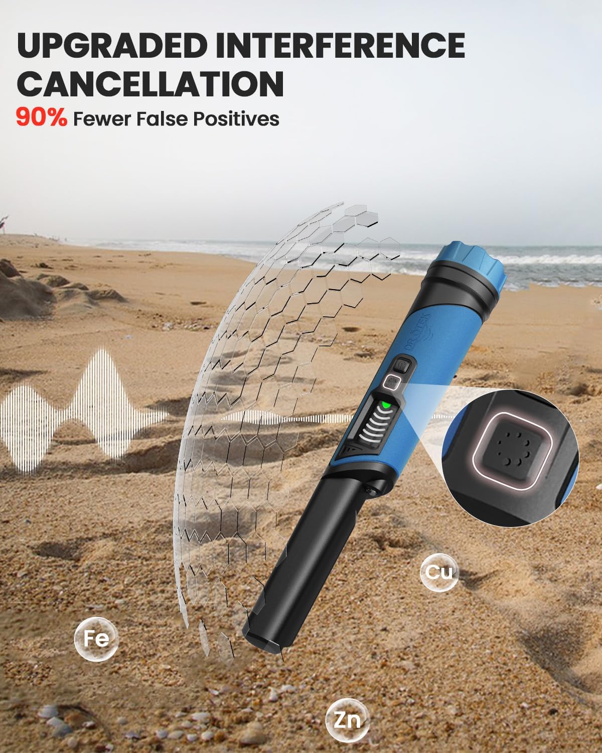 Detalle de DR.ÖTEK Metal Detector Pinpointer