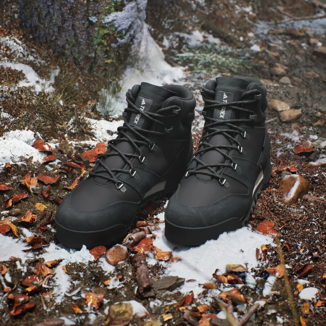 Detalle 2 de Adidas Terrex Snowpitch Cold.Rdy Hiking — Bota de senderismo en Negro