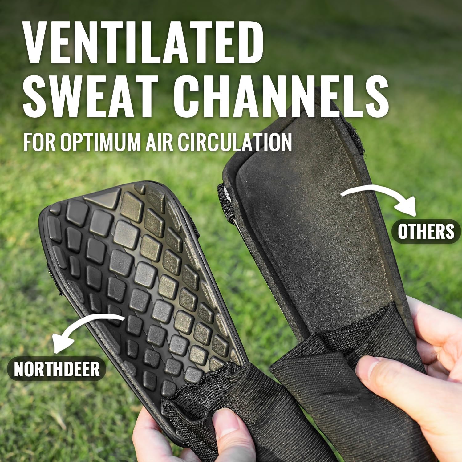 Thumbnail 2 de Northdeer Shin Pads Football for All Ages