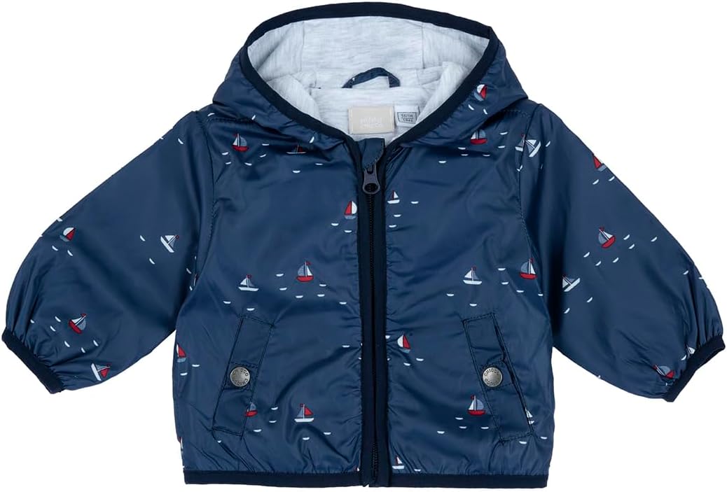 Detalle de Chicco Giubbino con zip e cappuccio per neonato 0-24 mesi (Pacco da 1)