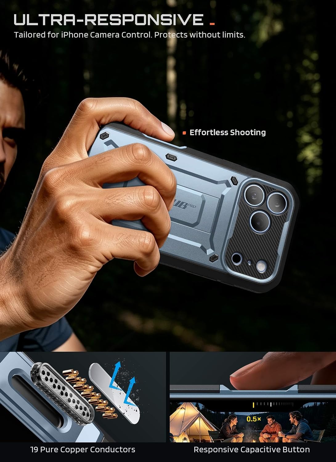 Detalle de SUPCASE iPhone Case for iPhone 18 Pro Max