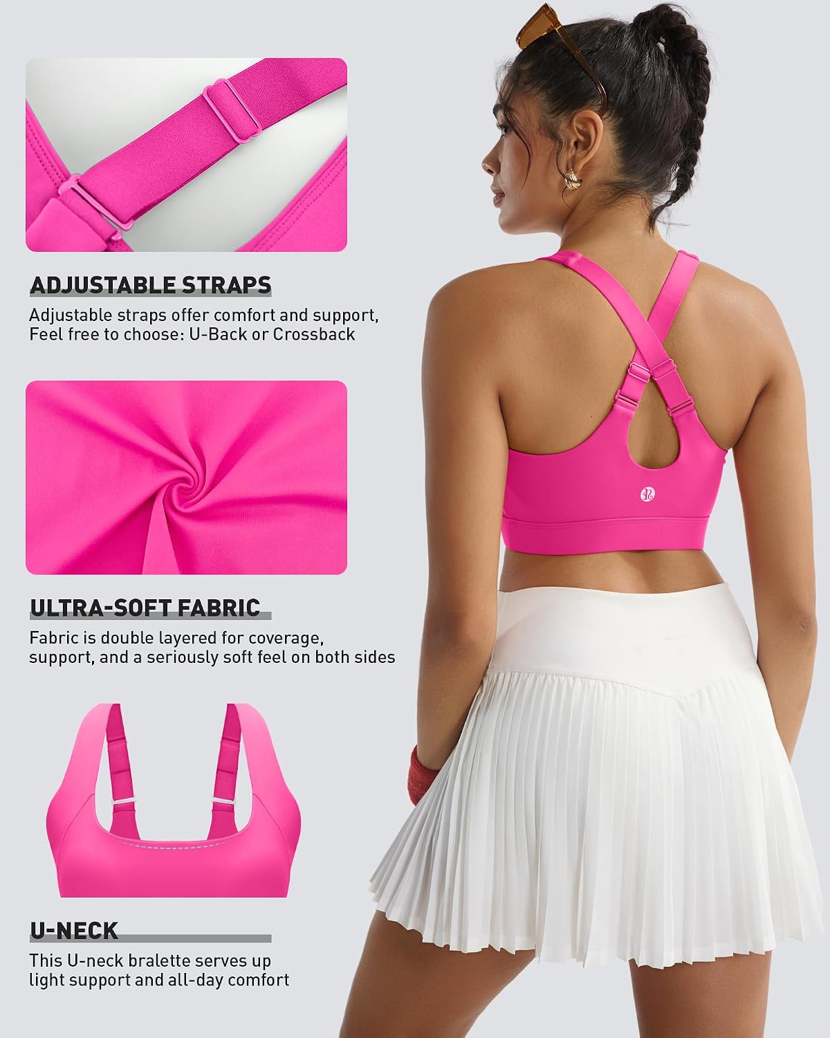 Detalle 2 de RUNNING GIRL Sports Bra