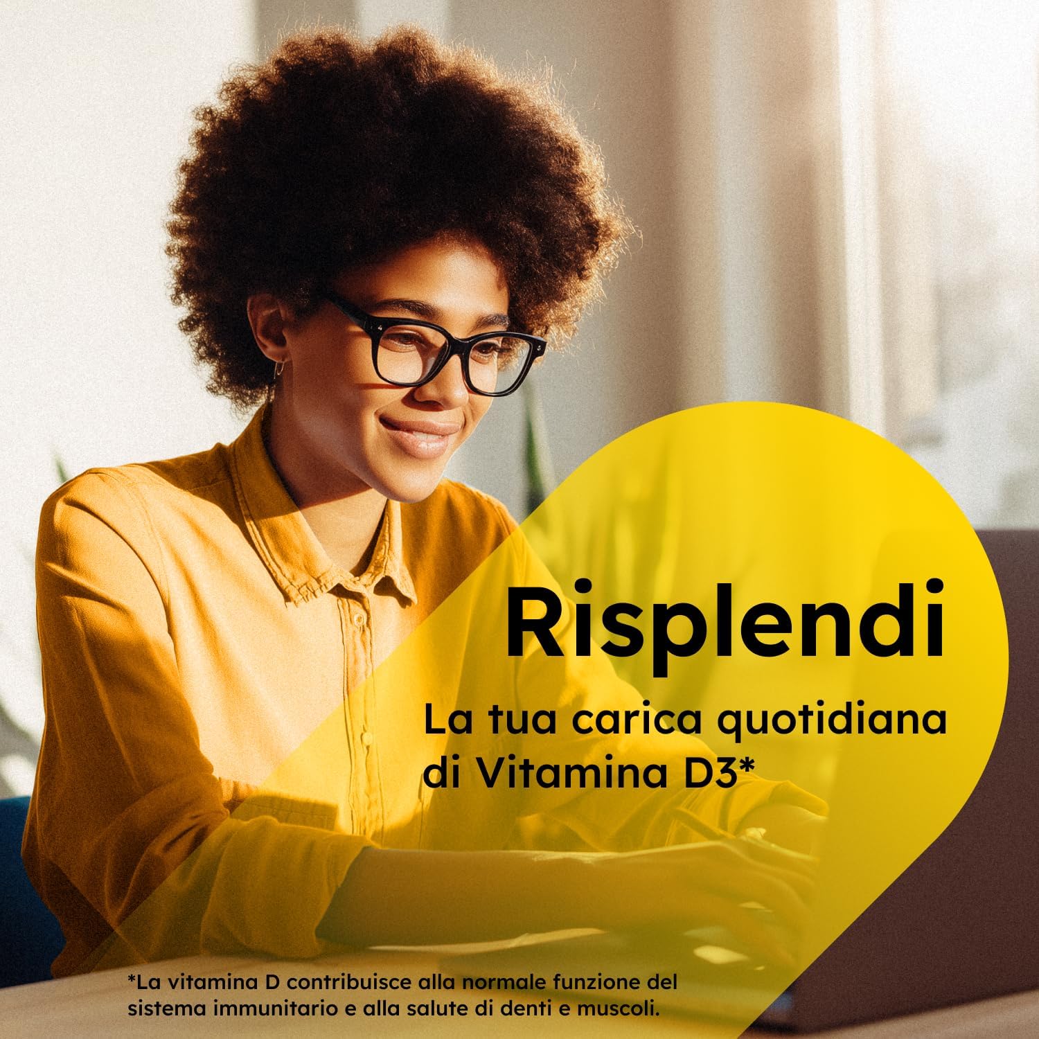 Detalle de Supradyn Expert Vitamina D3 2000 UI (50 μg) – 365 Compresse: supporto annuale per ossa, muscoli e sistema immunitario