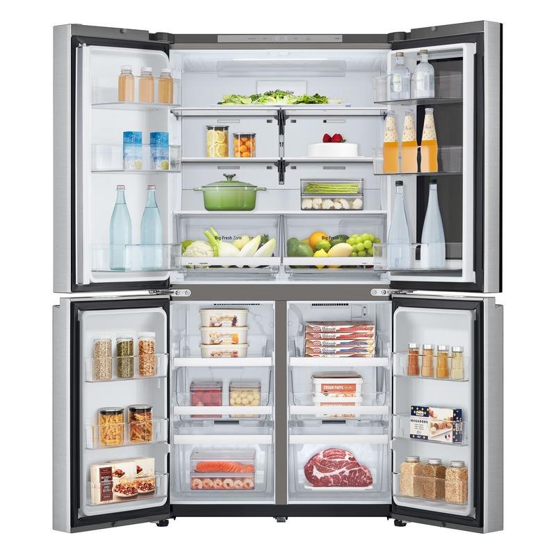 Detalle 2 de Frigorífico Americano LG GMV960MBDE No Frost 178,7 cm, 666 L, Plata con WiFi IA