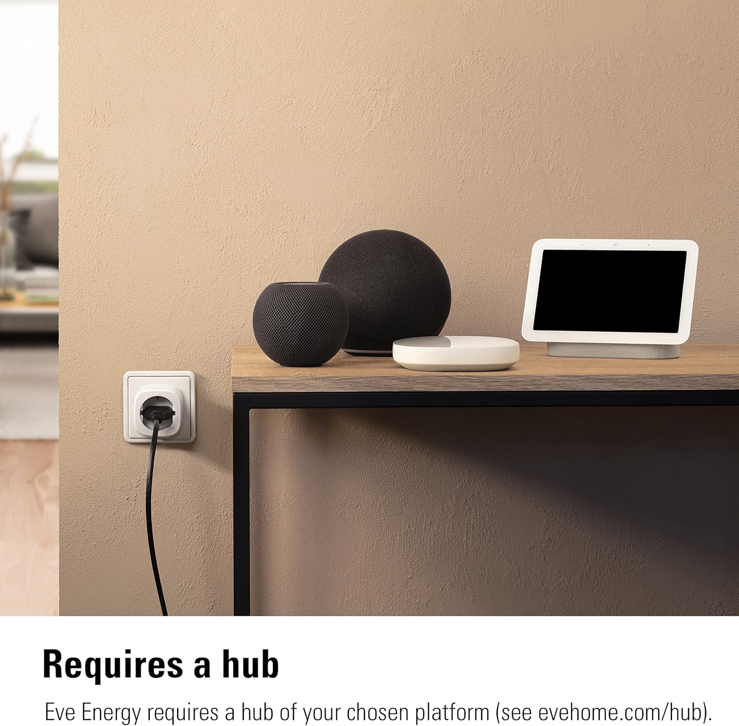Thumbnail 2 de Eve Energy (Matter) set di 4 prese intelligenti con app e controllo vocale (richiede Thread Border Router)