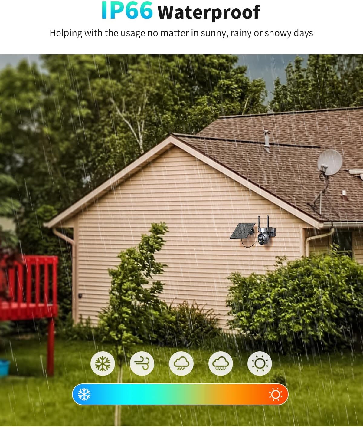 Thumbnail 5 de SEHMUA 4G LTE Solar 2K PTZ Security Camera
