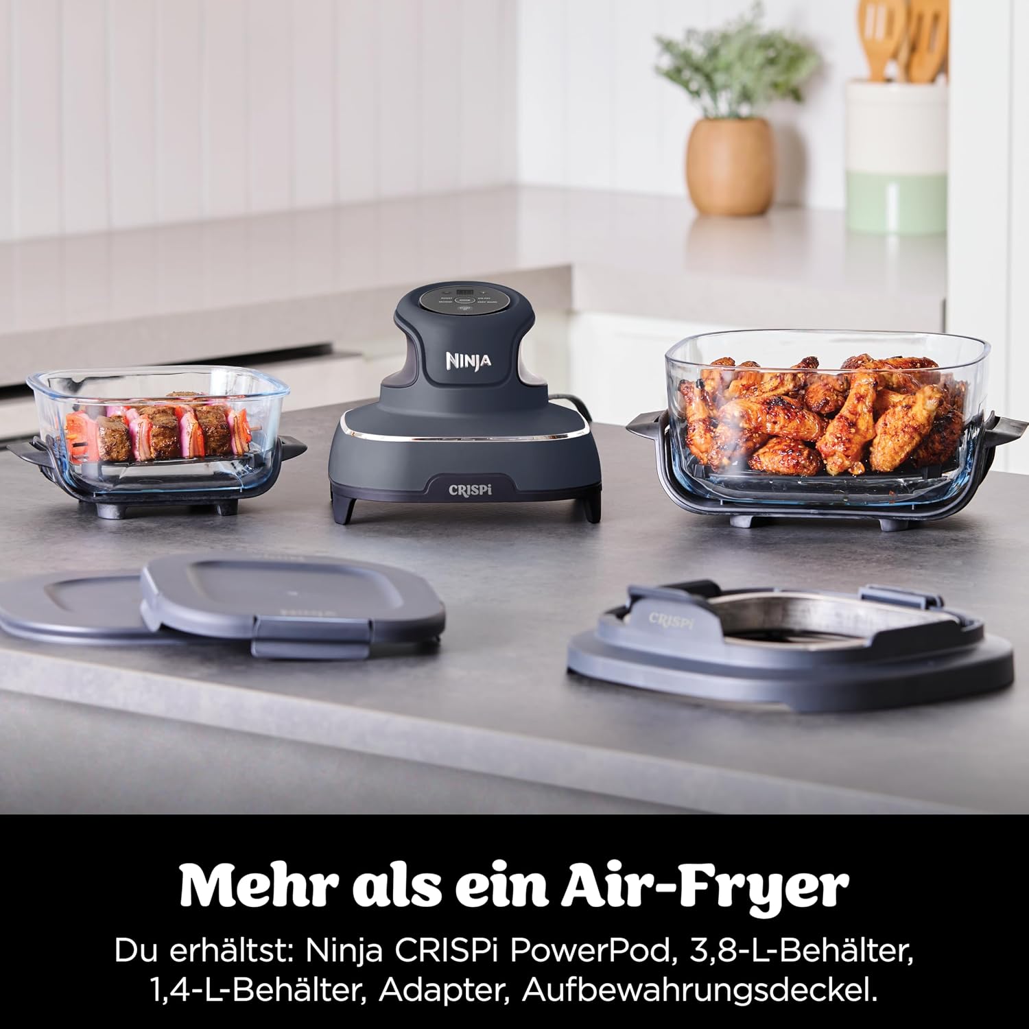 Detalle 2 de Ninja CRISPi Air fryer 3,8 l 1700 W