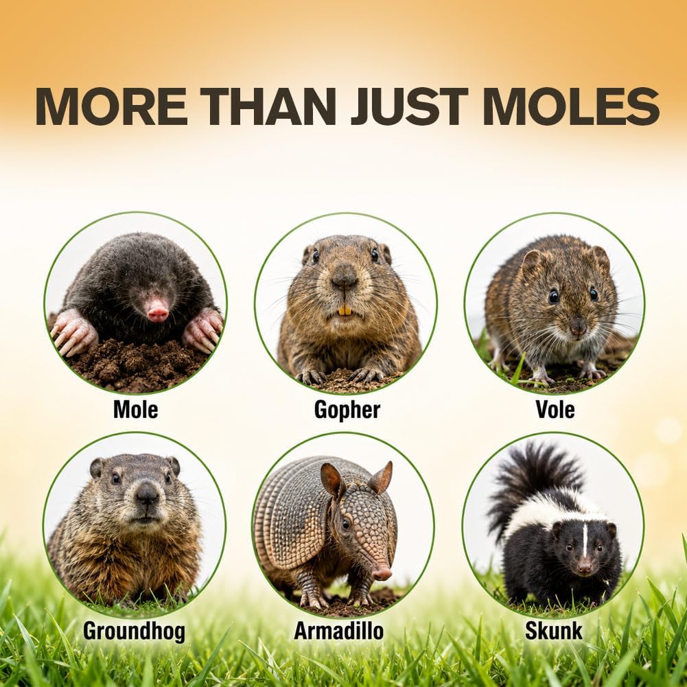 Detalle 2 de KQCWKH Mole Repellent New 16P Outdoor Repellent Balls, Plant-Based