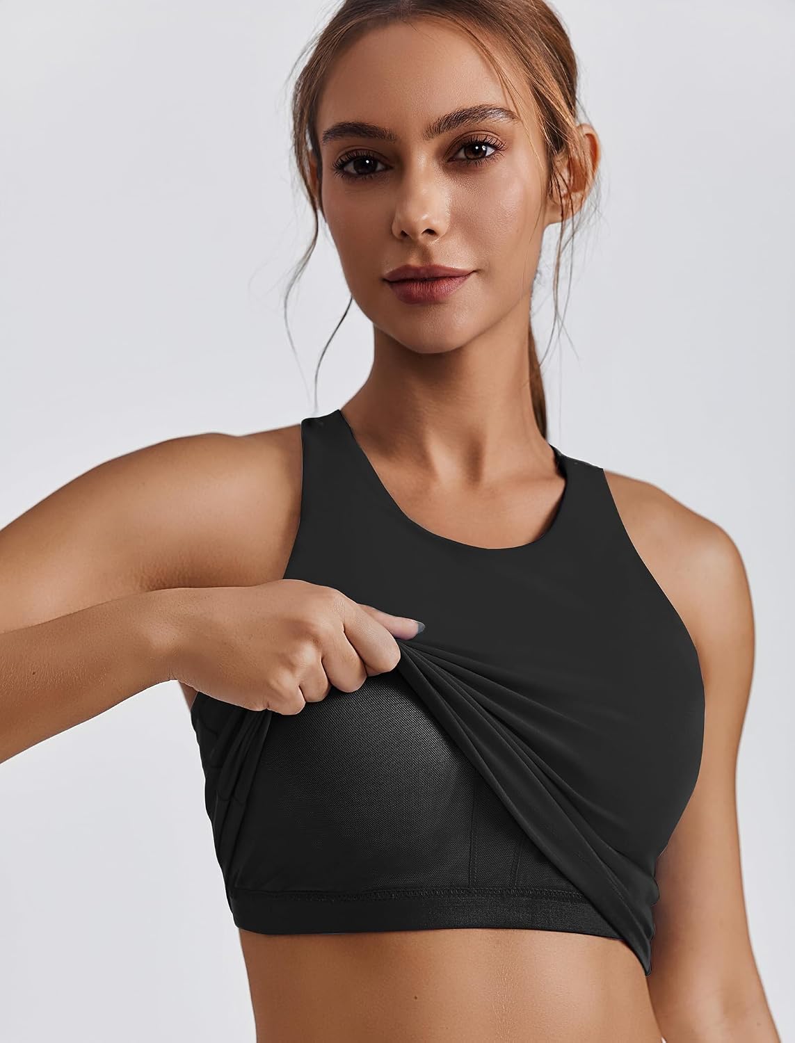 Detalle 2 de Reggiseno sportivo PINSPARK senza ferretto A-D
