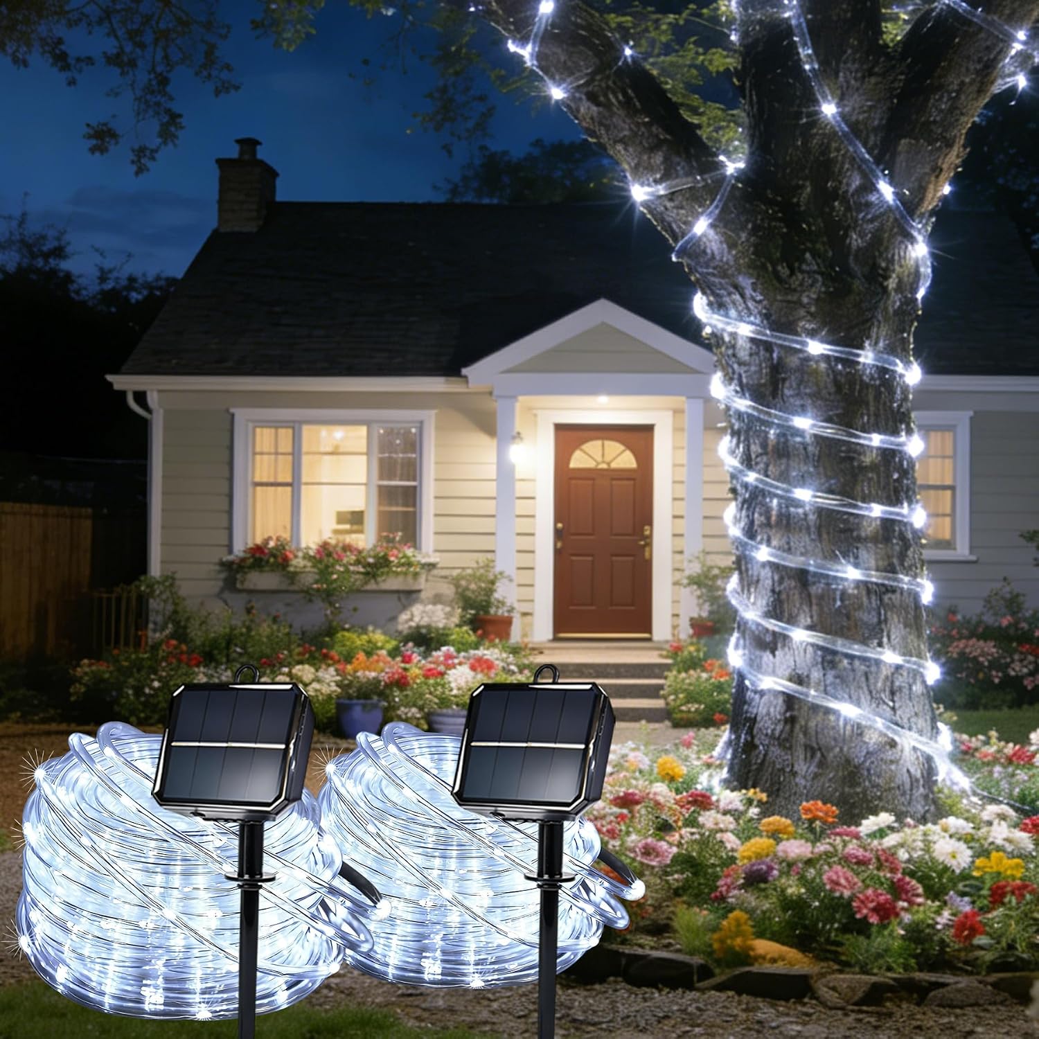 Detalle de Solar Rope Lights, 2-Pack