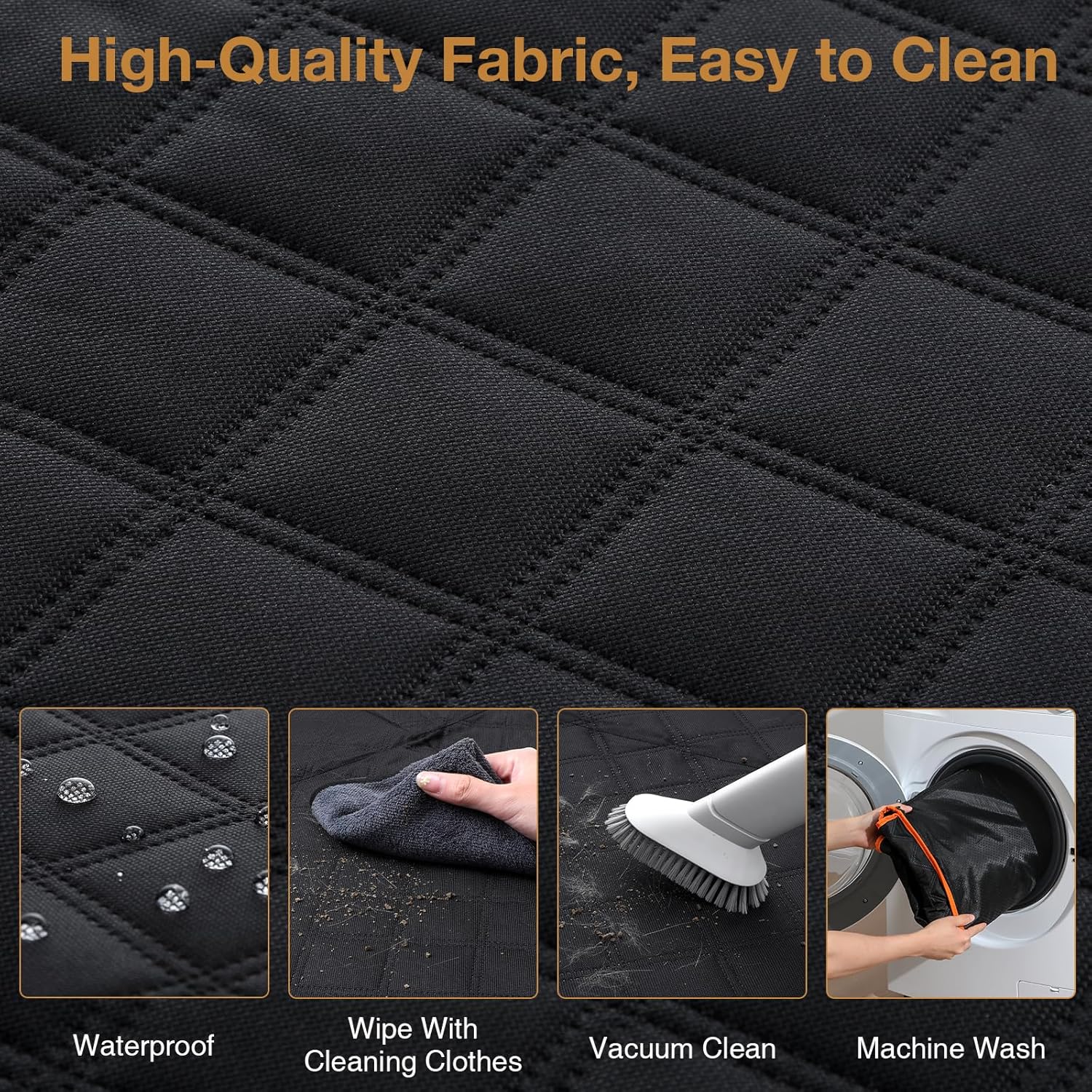 Thumbnail 5 de pecute Back Seat Extender for Dogs waterproof dog hammock