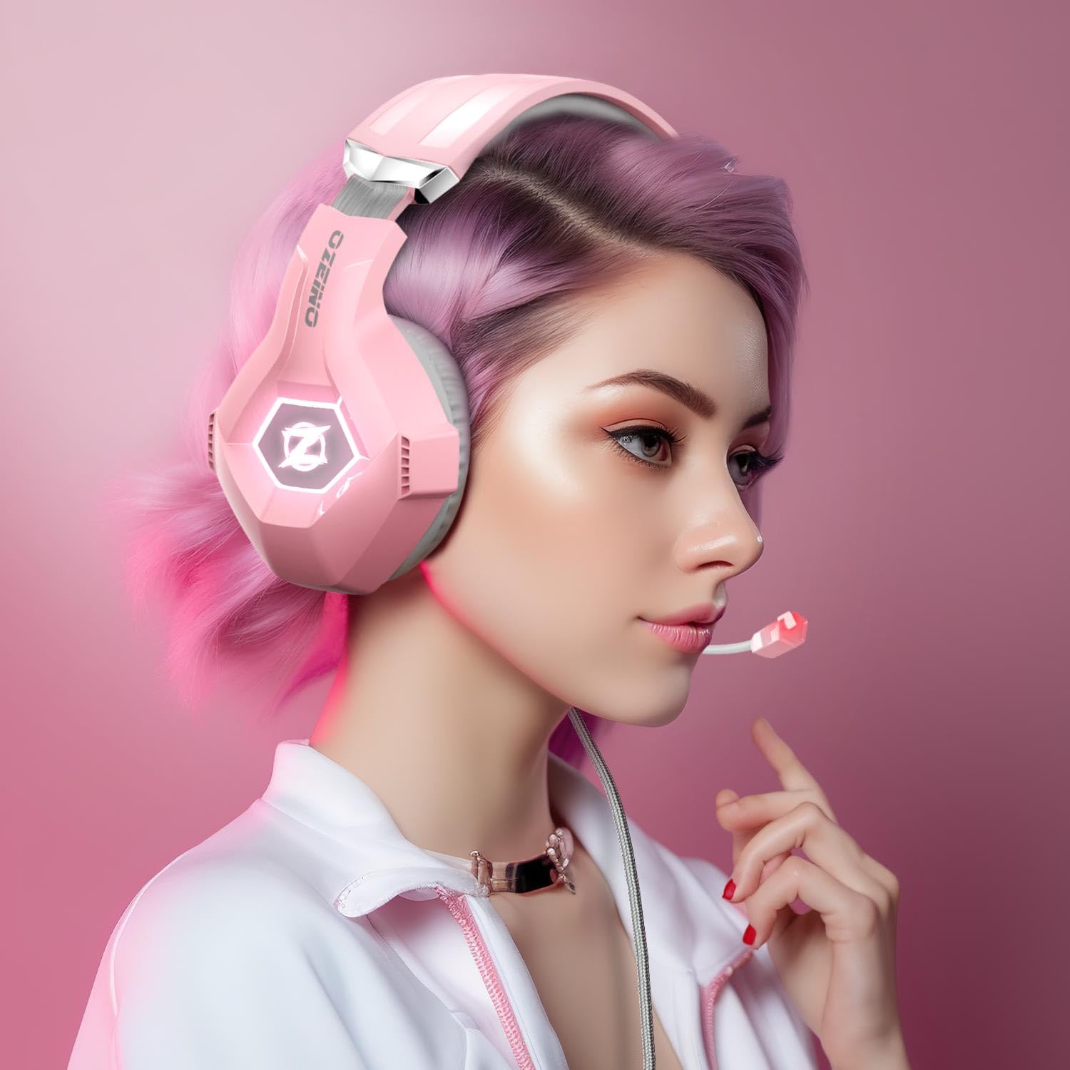 Thumbnail 6 de Ozeino Auriculares Gaming con cancelación de ruido 50 mm