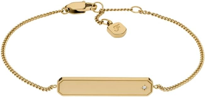 Thumbnail 6 de FOSSIL Bracelet fin en acier inoxydable avec fermoir mousqueton pour femme