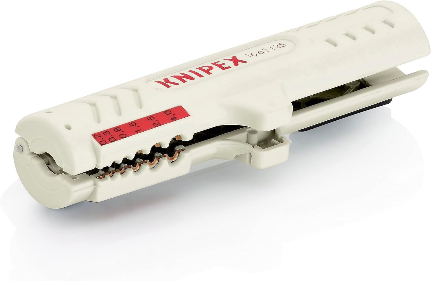 Thumbnail 6 de KNIPEX Universal-Abmantelungswerkzeug in Blister, 125 mm – zum Abmanteln und Abisolieren von Kabeln