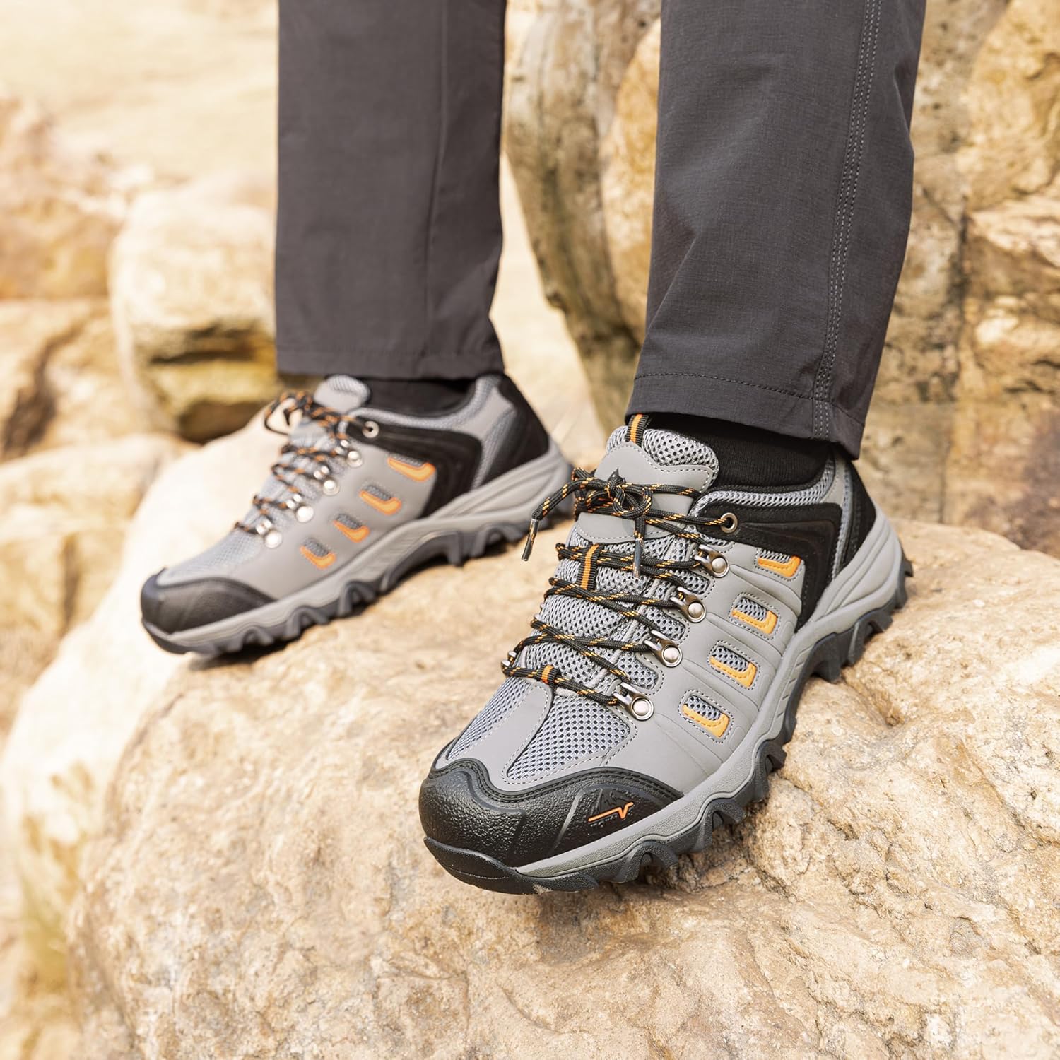 Thumbnail 1 de NORTIV 8 Chaussures de Randonnée pour Hommes – Imperméables et Respirantes, Quest-1